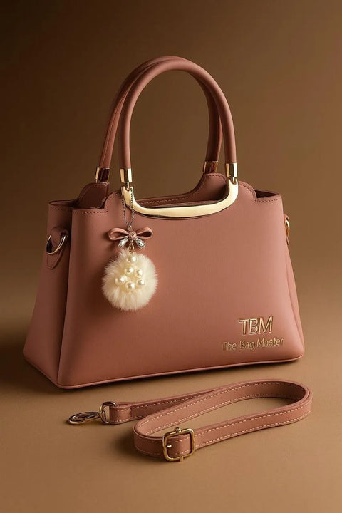 Stylish Women's Rexine Hand Bag - 1 Pc