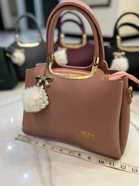 Stylish Women's Rexine Hand Bag - 1 Pc