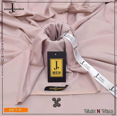 Men’s Unstitched Wash And Wear J.- Plain Suit