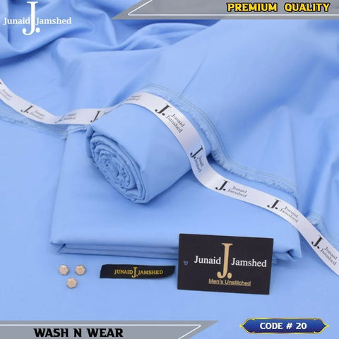 Men’s J. Unstitched Wash And Wear Plain Suit