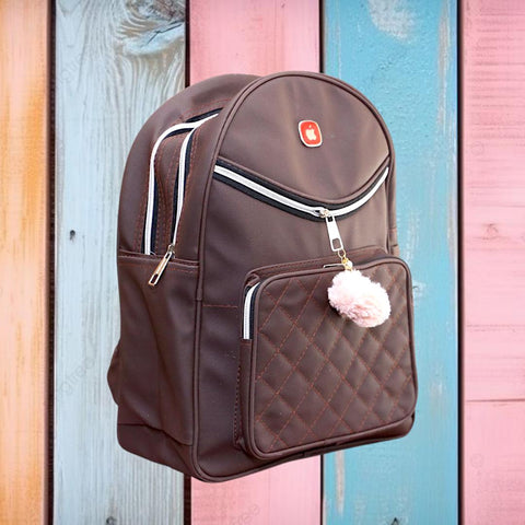 Girl's Leather School Bag