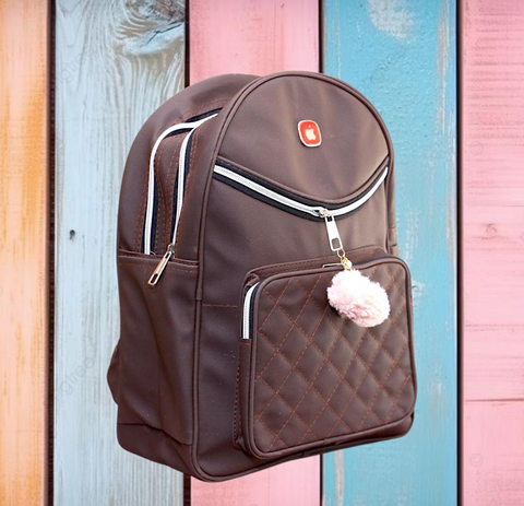 Girl's Leather School Bag