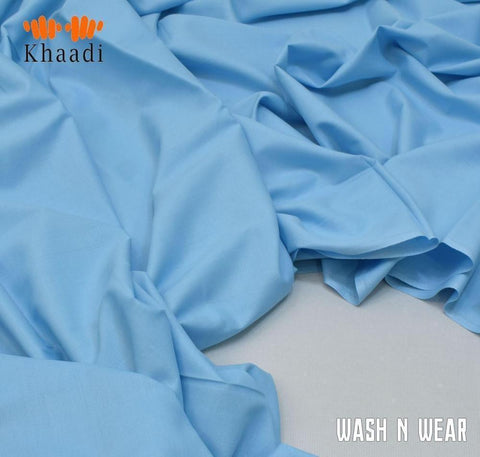 Men’s Unstitched Wash And Wear Plain Suit