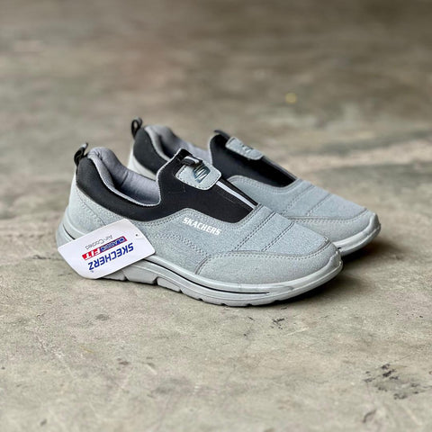Men's Synthetic Leather Shoes - Walking Skechers