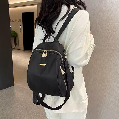 Girl's Nylon School Backpack