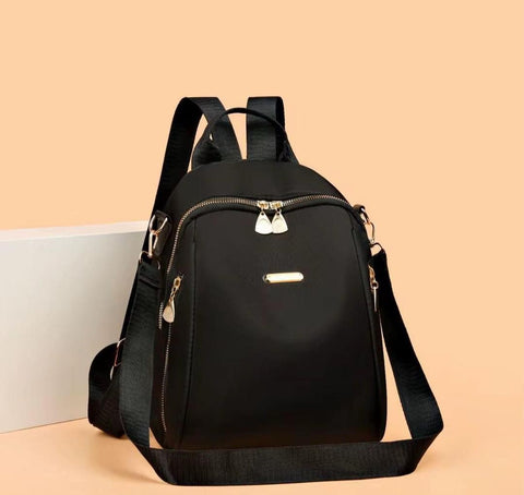 Girl's Nylon School Backpack