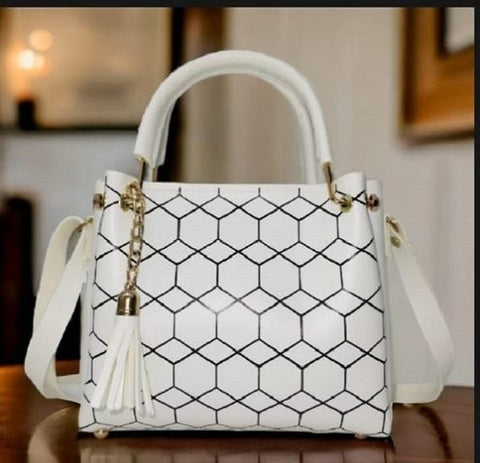 Women's PU Leather Printed Shoulder Bag