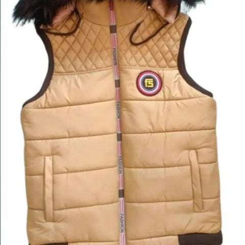 1 Pc Men's Parachute Printed Sleeveless Jacket