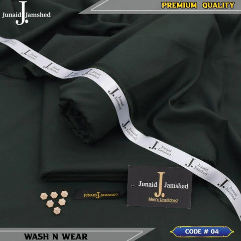 Men’s J. Unstitched Wash And Wear Plain Suit