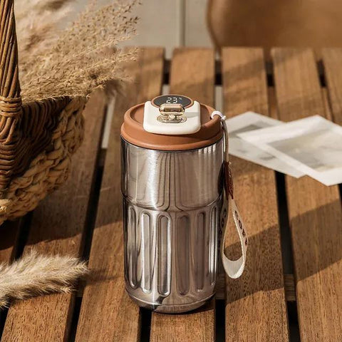 Insulated Temperature Water Bottle - Perfect for Gym & School, 1 Pc, 450ml Capacity