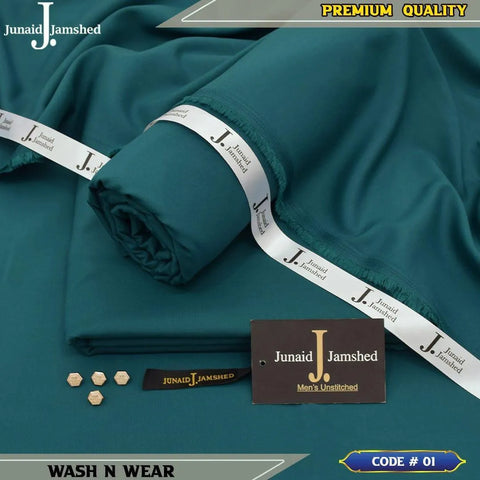 Men’s J. Unstitched Wash And Wear Plain Suit