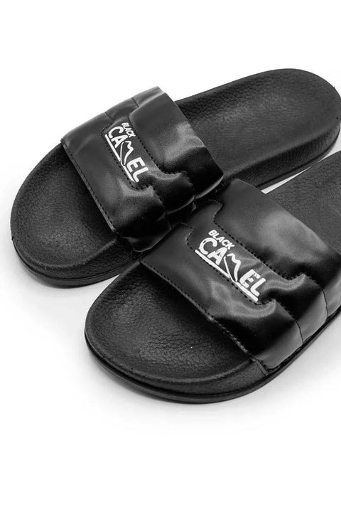 Black Camel Soft Slide Chappal