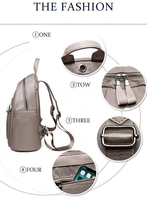 Nylon Backpack For Girls Multipurpose & School