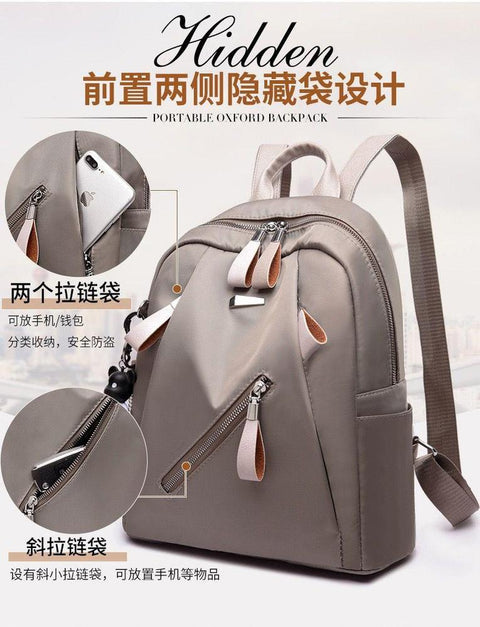 Nylon Backpack For Girls Multipurpose & School