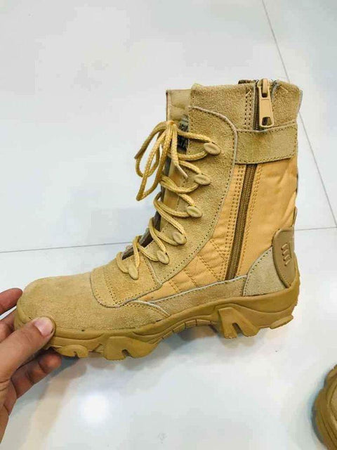 Men's Comfortable Boots, Beige Delta Shoes