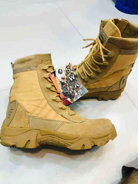 Men's Comfortable Boots, Beige Delta Shoes