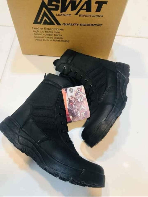 Men's Synthetic Leather Semi Shoes-Formal Knee High Boots