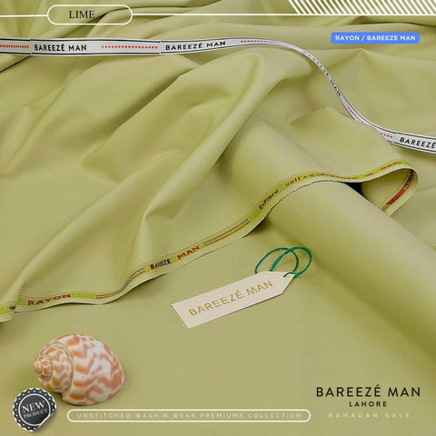 Men’s Unstitched Wash And Wear Plain Suit