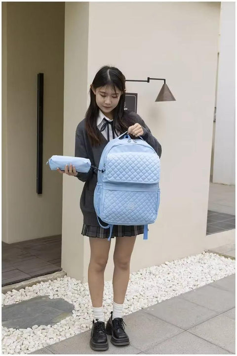 2 In 1 Waterproof Women's Laptop School Backpack