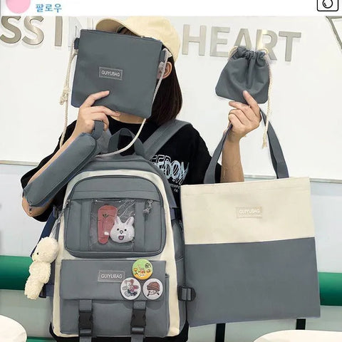 Multipurpose & School Backpack Set
