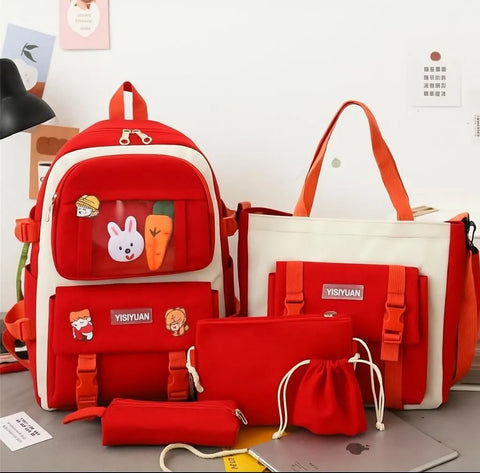 Multipurpose & School Backpack Set