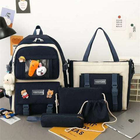 Multipurpose & School Backpack Set