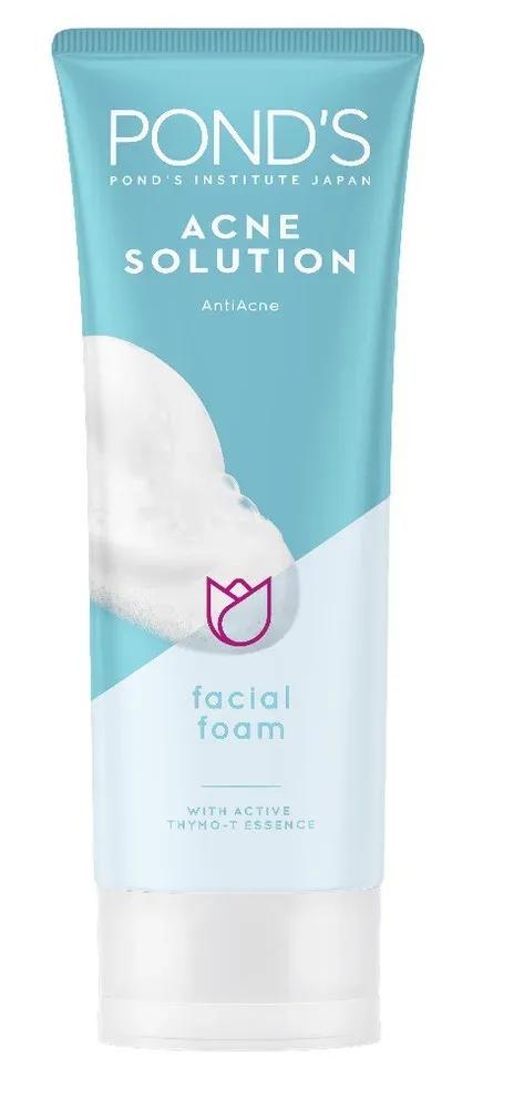 Ponds Acne Solution Face Wash , Anti Acne, 100 g, 1 Pc