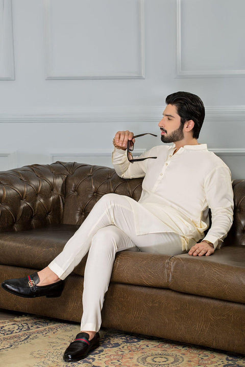 Men's Wash And Wear Plain Suit - 1 Pc Masterpiece