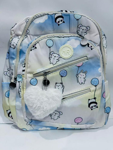 Twin Colors Girls School Backpack