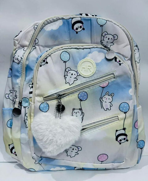 Twin Colors Girls School Backpack