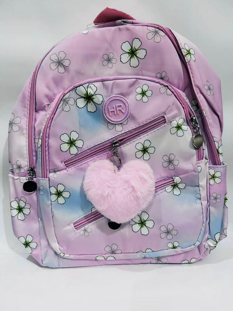 Twin Colors Girls School Backpack
