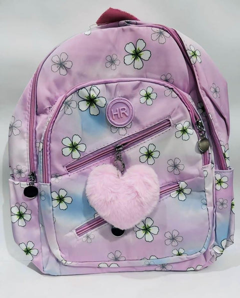 Twin Colors Girls School Backpack