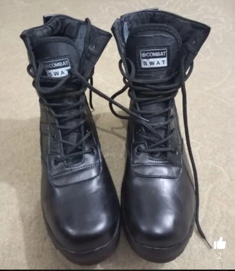 Men's Comfortable Leather Shoes, Long Ankle Boots