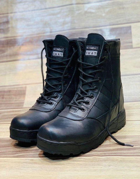 Men's Comfortable Leather Shoes, Long Ankle Boots