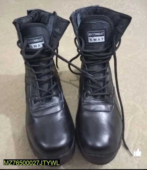 Men's Comfortable Leather Shoes, Long Ankle Boots