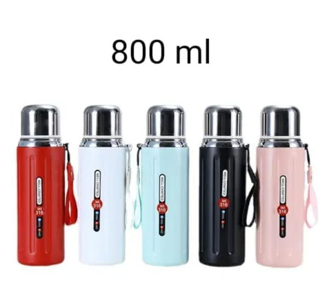 Crafted Stainless Steel School Water Bottle 800ml
