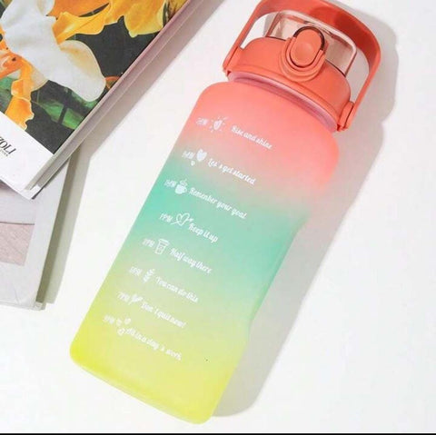 Gradient Water Bottles for School