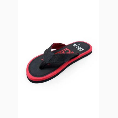 Strider Black & Red Chappal