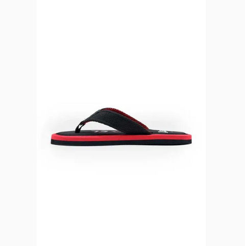Strider Black & Red Chappal